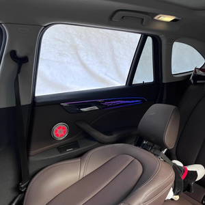 SJC Lumière d'ambiance de voiture 64 couleurs style galaxie pour <span class=keywords><strong>BMW</strong></span> <span class=keywords><strong>X1</strong></span> F48 2016-2022 Accessoires de voiture Décoration intérieure Éclairage d'ambiance - Product Image 5