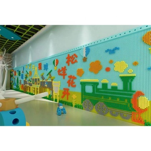 Qiaoqiao tùy chỉnh lớn từ trẻ em EVA bọt xây dựng khối tường đồ chơi - Product Image 5