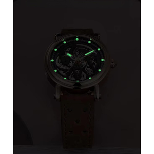 Luxury Waterproof Sports Luminous Orologi Meccanici Da Uomo Hollow <b>Automatic</b> <b>Skeleton</b> Mechanical Movement Men's <b>Watch</b> - Product Image 5