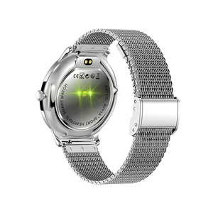 V89 Watch Ultra-Thin Design Steel Strap Custom Logo 1.43" HD Round Touch Heart Rate SpO2 Tracking 100+ Sports <b>Smart</b> Watch - Product Image 4