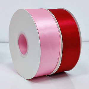 Bán Buôn 1.5 Inch Ribbon 100 Bãi Polyester Màu Đỏ Quà Tặng Ribbon Cuộn 4 Cm Satin Ribbon 4 Cm - Product Image 5