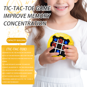 Kaili xo trò chơi cờ vua Máy giáo dục Bộ nhớ tập trung đào tạo di động tic-tac-toe bảng trò chơi trẻ em Đồ chơi điện tử - Product Image 3