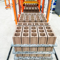 Machine à blocs QT6-15 36KW Machine à pavés solides en ciment pour la fabrication de blocs de béton Fabricant de machines à blocs 380/220V