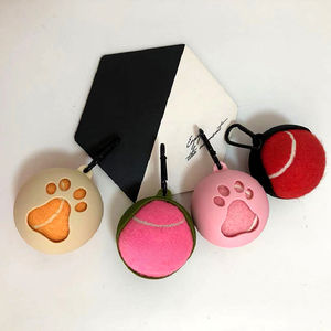 Etiqueta personalizada Silicone logotipo personalizado Pet Toy Fornecedor Mã<span class=keywords><strong>o</strong></span> Livre <span class=keywords><strong>Dog</strong></span> Tennis Ball Holder Clip com logotipo para Throwing Ball - Product Image 3