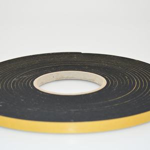 Nastro sigillante in gomma cellulare di neoprene 10m rotolo 5mm di spessore adesivo su un lato gomma cloroprene CR - Product Image 3