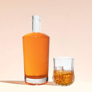 Prix de gros Personnalisé Vodka Tequila Brandy <span class=keywords><strong>Rhum</strong></span> 750ml 700ml 375ml Bouteille en verre - Product Image 5