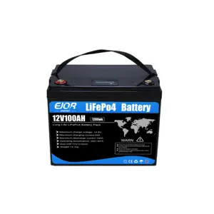 Groothandel Lfp Lithium Ion Lood Zuur Vervanging Batterijen 12 Volt 100 Amp 12 V100 Ah Lifepo4 Batterij