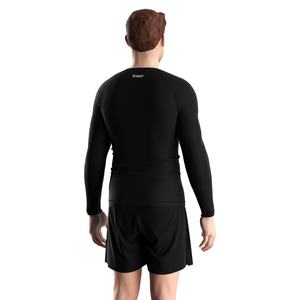 Rashguard d'entraînement industriel extrême à séchage rapide, haute résistance, extensible, UPF50+, avec lettrage inspiré du rock - Product Image 6
