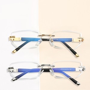 Gafas <span class=keywords><strong>de</strong></span> lectura <span class=keywords><strong>de</strong></span> alta calidad para hombre, <span class=keywords><strong>lentes</strong></span> <span class=keywords><strong>de</strong></span> <span class=keywords><strong>aumento</strong></span> <span class=keywords><strong>de</strong></span> luz azul, <span class=keywords><strong>de</strong></span> ordenador, <span class=keywords><strong>de</strong></span> diseño a la moda, pequeñas sin marco - Product Image 2
