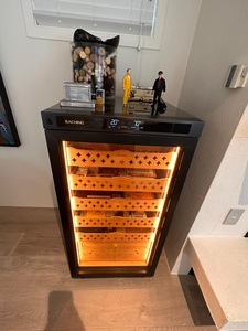 Almacenes en EE. UU./Arabia Saudita/Dubái Listos para Enviar Humidor Eléctrico para Cigarros MON1800A con Capacidad para 1200 Cigarros con/sin Función de Eliminación de Amoníaco - Product Image 6