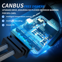 Ampoules de voiture haute puissance 150W LED Canbus Decode H4 H19 9004 9007 H13 Phare LED H7 H3 H8 H9 9004 9006 Phares LED