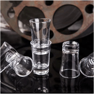 شعار مخصص نص طلقة ويسكي كوب زجاجي رصاصة تيكيلا كوب كوتيل بتصميم شخصي - Product Image 4