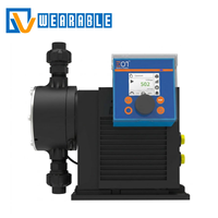 Pompe doseuse numérique à membrane étanche IP65 OEM, haute précision, à calibration automatique, pour traitement de l'eau et produits chimiques