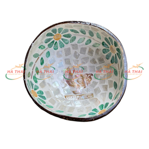 Khảm dừ<span class=keywords><strong>a</strong></span> Bát thủ công dừ<span class=keywords><strong>a</strong></span> bát với đầy màu sắc khảm nghệ thuật mô hình món quà từ Mauritius - Product Image 2