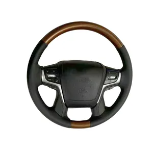 Up grade LC200 Mahogany style steering wheel LAND CRUISER LC200 Prado Alfa for Toyota steering wheel