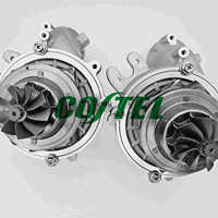 Turbocharger Turbo Upgrade Tahap 2 800HP untuk Mercedes Benz GLC63s C63s C253 W205 M177 AMG 4.0L 18509880001