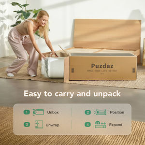 Colchón de espuma viscoelástica personalizado de alta calidad para niños, colchón plegable extraíble de fibra de bambú para bebés pequeños - Product Image 6