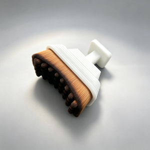 Brosse corporelle à long manche en poils synthétiques cruelty-free, exfoliante pour le dos et le corps, pour le soin corporel - Product Image 2