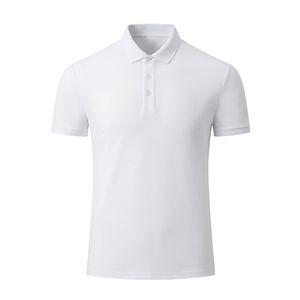 Camisas de Hombre de Talla Grande de Poliéster de Secado Rápido, Lisas, Transpirables, Tejidas, con Logotipo Personalizado, Camiseta de Golf para Hombre - Product Image 2