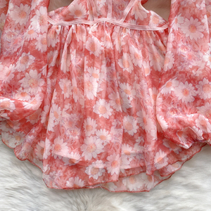 Mini <span class=keywords><strong>robe</strong></span> fleurie pour <span class=keywords><strong>femme</strong></span>, décontractée, <span class=keywords><strong>bon</strong></span> <span class=keywords><strong>prix</strong></span>, <span class=keywords><strong>robe</strong></span> décontractée naturelle - Product Image 3