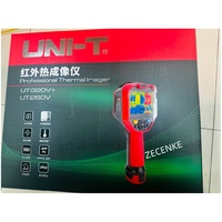 Caméra thermique infrarouge UNI-T UTi260V avec écran tactile et télémètre laser, caméra thermique infrarouge avancée utilisée
