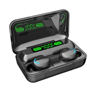 F9 TWS 5.0 Bluetooth Fones De Ouvido Sem Fio Com Microfone Esportes À Prova D' Água Fone De Ouvido Headsets 2000mAh Carregamento Caixa De Auscultadores