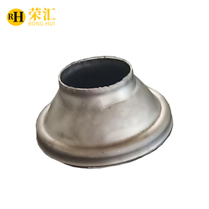 Convertidor catalítico de tres vías, tapa de extremo, cono de escape con entrada, salida de 51mm, 101mm de altura, 45mm - Product Image 1