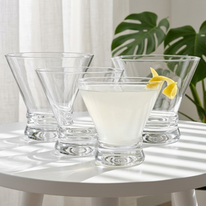 Copas de Vino Occidentales Modernas de 271 ml, Boca Ancha, Hechas a Mano, Aptas para Lavavajillas, para Postres, Batidos y Martinis, Venta al Por Mayor - Product Image 2