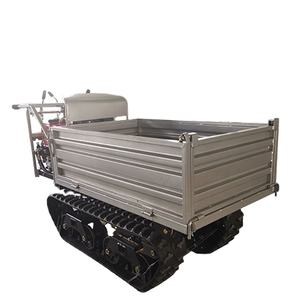 6F + 2R Dumper Mini karet pertanian jalur Mini pemuat komponen inti Crawler termasuk roda gigi mesin 1 tahun beban 600kg - Product Image 1