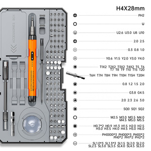 Kit de tournevis électrique de précision multifonction portable 100 en <span class=keywords><strong>1</strong></span>, tournevis sans fil rechargeable 5V8W avec 90 embouts magnétiques - Product Image 2