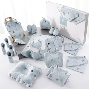 Set de 22 Piezas de <span class=keywords><strong>Ropa</strong></span> para Bebé Recién Nacido, Traje de Bebé de 0 a 12 Meses, Otoño <span class=keywords><strong>Invierno</strong></span>, 100% Algodón Transpirable, Jersey de Manga Larga - Product Image 3