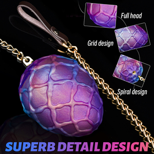 SM Chain Traction Tail <span class=keywords><strong>Plug</strong></span> <span class=keywords><strong>Anal</strong></span>, Dildo réaliste fantaisie en forme d'œuf, Dilatateur <span class=keywords><strong>anal</strong></span> en silicone liquide, Jouet d'entraînement pour jeux de couple - Product Image 3