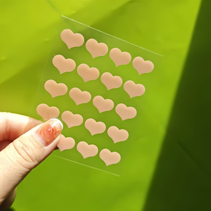 Patch hydrocolloïde de bouton de coeur rose d'Hysent pour le <span class=keywords><strong>produit</strong></span> clair de soin de peau de guérison d'<span class=keywords><strong>acné</strong></span> - Product Image 4