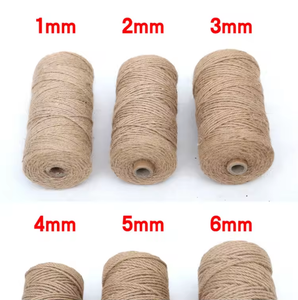 <span class=keywords><strong>Corde</strong></span> de Jute naturelle haute résistance 1mm-30mm <span class=keywords><strong>corde</strong></span> torsadée <span class=keywords><strong>corde</strong></span> de chanvre de Manille - Product Image 4