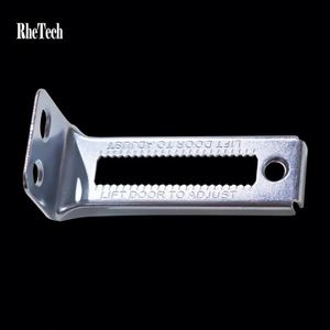 WEKIS Juego de 4 Herrajes Modernos de Acero Duradero para Puertas Plegables de Madera Maciza, Accesorios para Armarios y Roperos, Tornillos Deslizantes para Puertas Correderas Tipo Granero - Product Image 5