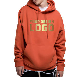 Felpe da donna pesanti tinta unita di alta qualità Pullover oversize Unisex vuoto Logo all'ingrosso felpe con cappuccio personalizzate da uomo in cotone 100% - Product Image 5