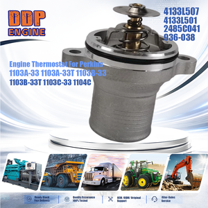Termostato de motor 4133L507 4133L501 2485C041 936-038 para Perkins 1103A-33 1103A-33T 1103B-33 1103B-33T 1103C-33 1104C - Product Image 2