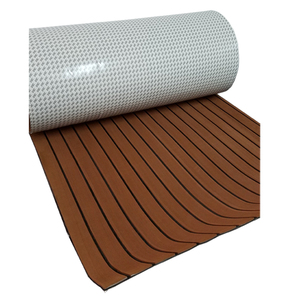 Ladrillos divertidos 98in x 47in de teca barco pisos resistente a los rayos UV cubierta del fabricante - Product Image 2