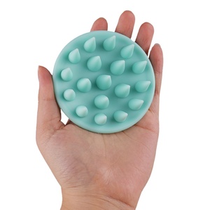Silicone Head Scalp Massage <b>Brush</b> Hair Head Scalp Massager Shampoo <b>Brush</b> Soft Silicone Scalp Massager - Product Image 4