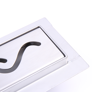 <span class=keywords><strong>SANIPRO</strong></span> Drain de douche linéaire long personnalisé avec couvercle différentiel, 500 mm, en acier inoxydable 304, pour salle de bain - Product Image 4