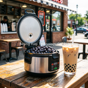 Cuiseur Commercial 16L en Acier Inoxydable pour Perles de Tapioca – Idéal pour Salons de Thé, Petites Entreprises et Cafés – Équipement de Cuisson des Perles Boba - Product Image 2