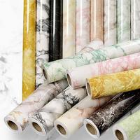 Autocollant mural imperméable en PVC marbré de luxe moderne avec design graphique pour la décoration intérieure de la chambre