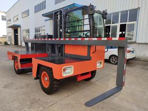 Carretilla elevadora lateral eléctrica o diésel <span class=keywords><strong>7000kg</strong></span> 6 t Carretilla elevadora de carga lateral de 6 toneladas a la venta - Product Image 2