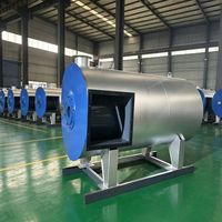 Chauffage à biomasse basse pression compact du fabricant chinois – Poêle industriel mobile à air chaud pratique et écologique