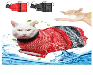Pet Cat Producten Reiniging En Beauty Tools Wassen Kat Zak Baden Nagelknipper Oor Injectie Anti Scratch Anti Escape