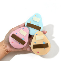 Éponges de maquillage colorées de haute qualité pour fond de teint, correcteur et blush, utilisation humide et sèche, vente en gros