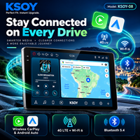 KSOY Car Radio Android Radio Android 9 Inch Android Car Radio Android Carplay for Car GPS Navigation Touch Screen Multimedia
