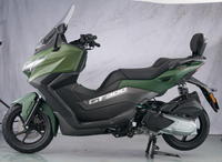 Scooter de tourisme haute performance à démarrage sans clé, ABS, 300cc, 4 temps, refroidissement par eau, Euro5, EFI, réservoir de 8L, pour adultes