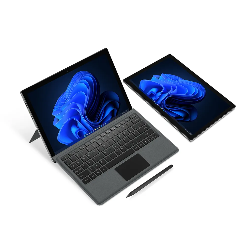 1 में 2 लैपटॉप कंप्यूटर 13.3 इंच गोली पीसी विंडो 11 सीपीयू i7-1260P i5-1240P रैम 16GB रॉम 1TB 2TB गोली कीबोर्ड के साथ कलम