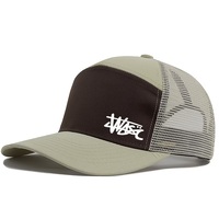 Gorra Trucker Estilo Urbano con Parche Impreso, Fabricante OEM, Logotipo Personalizado, Bordado 3D, Sublimación, Alta Calidad, Casual